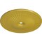 Ekena Millwork Galveston Ceiling Medallion (Fits Canopies up to 5 7/8"), 51"OD x 3 5/8"ID x 3 3/8"P, Rich Gold CM51GLRGS - alternate 4
